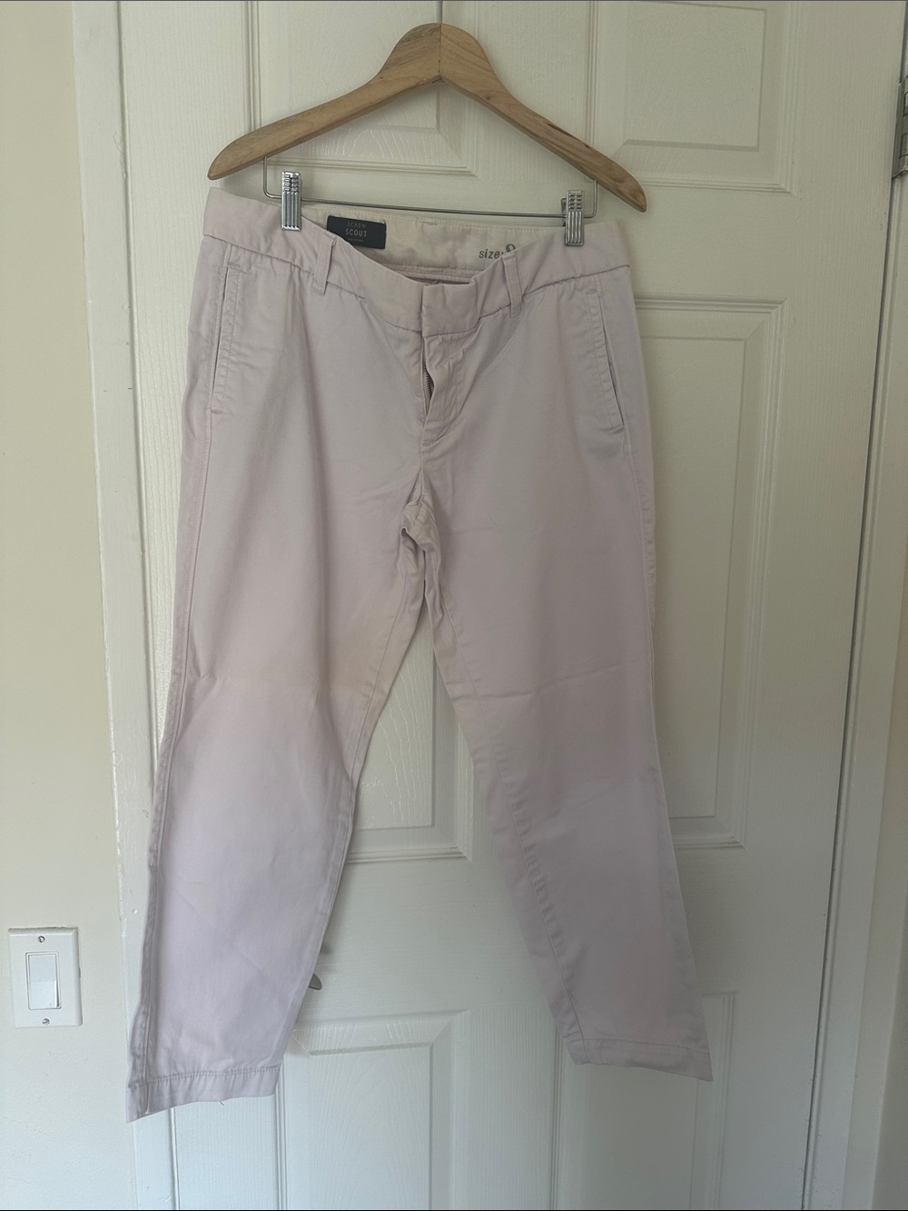 Jcrew powder Pink Chino Pants